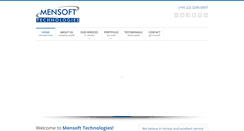 Desktop Screenshot of mensoft.net